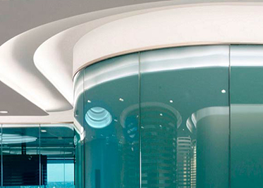 australian curved glass switchable installation complete