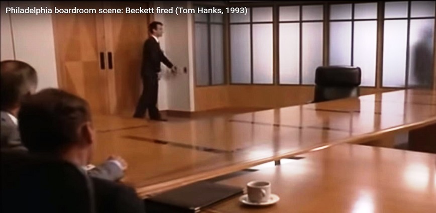 Switchable Glass - Boardroom Movie Scene Philadelphia